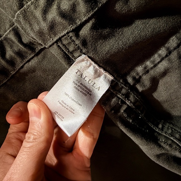 Talula Green Utility Jacket - Picture 4 of 5